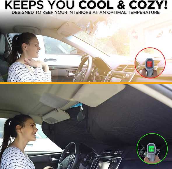 EcoNour Car Windshield Sun Shade: The Best Way to Protect Your Car from the Sun